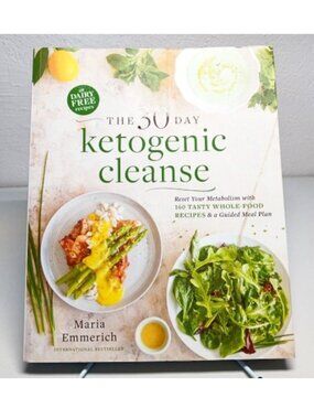 The 30-Day Ketogenic Cleanse:Reset Your Metabolism with 160 Tasty WholeFood BOOK